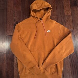 Nike Orange Sweatshirt Hoodie